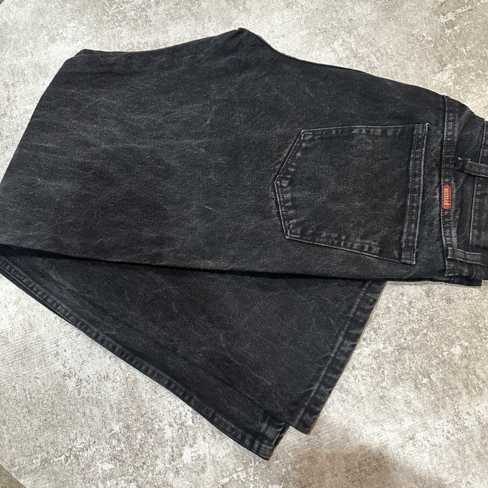 Black rustlers jeans size 36/32